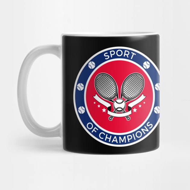 US Open Sport Of Champions Tennis by TopTennisMerch